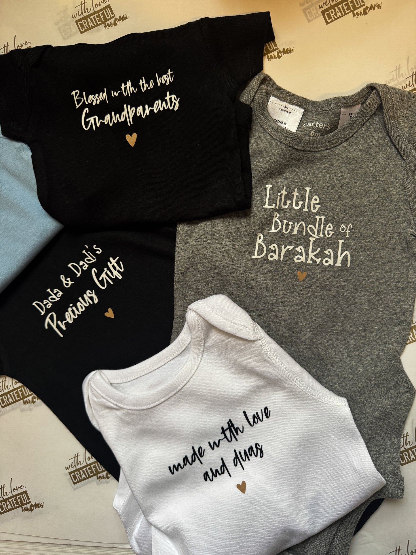 Baby giraffe crateful