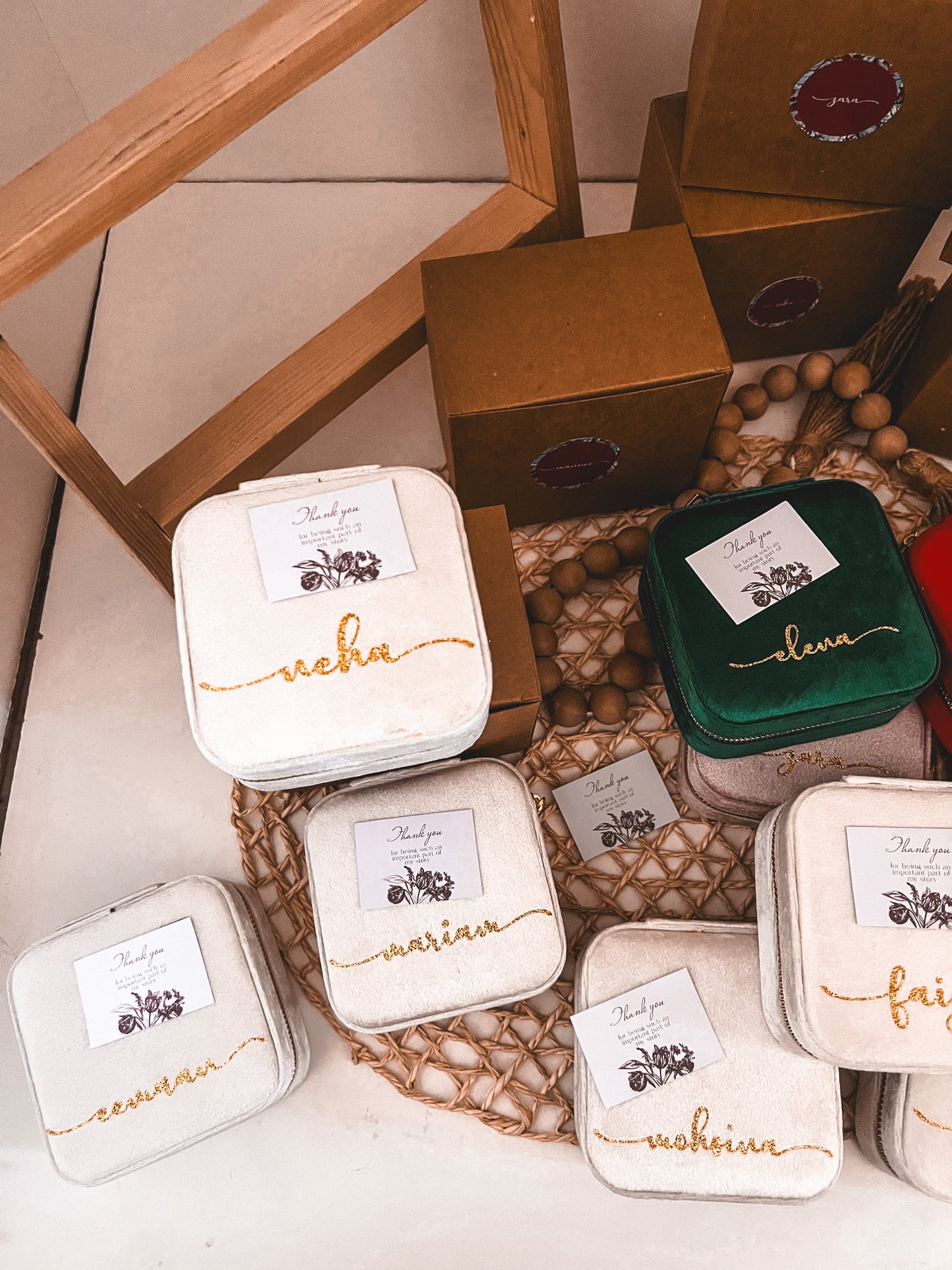 Travel Jewelry boxes