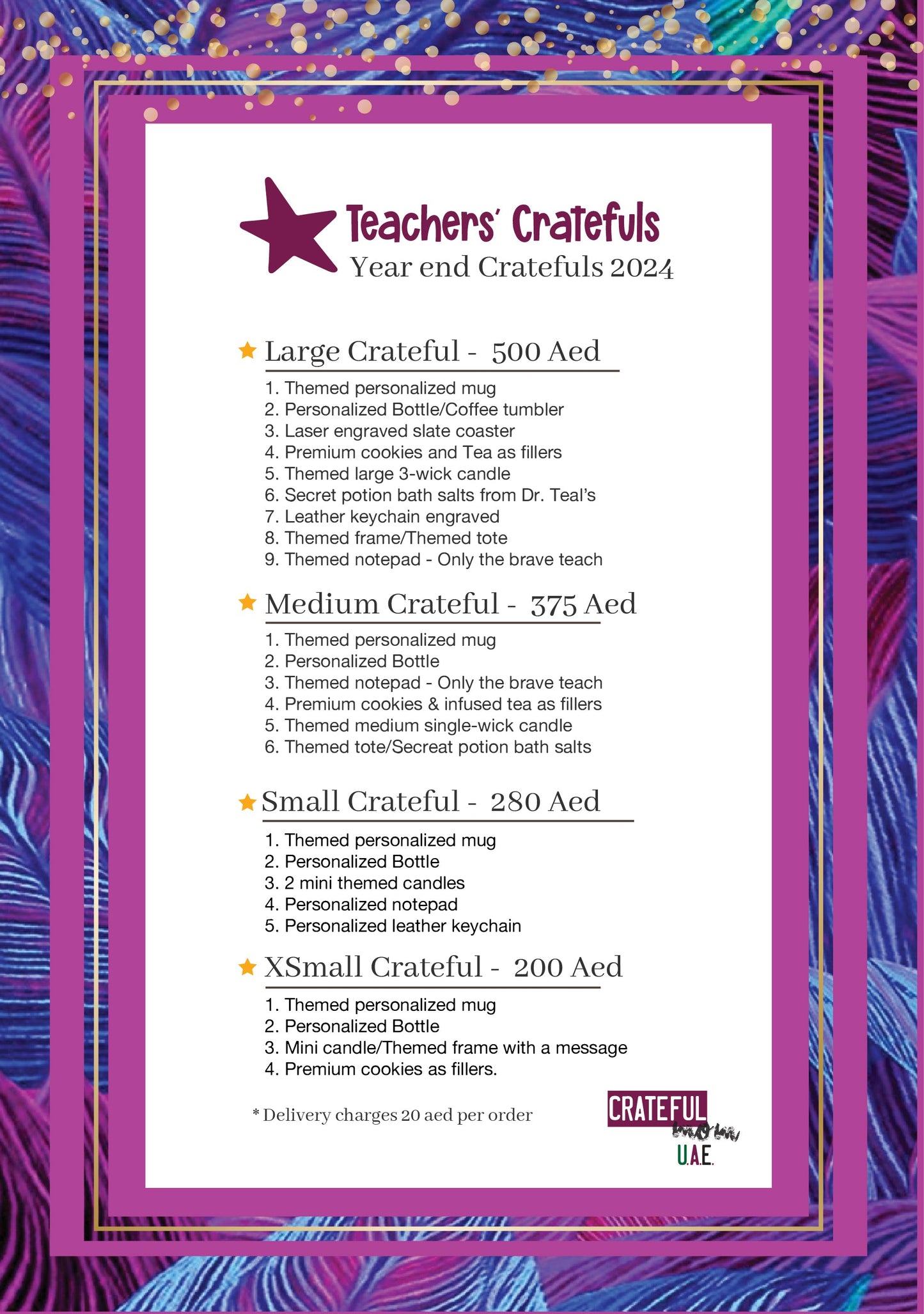 Teachers' Cratefuls 2024