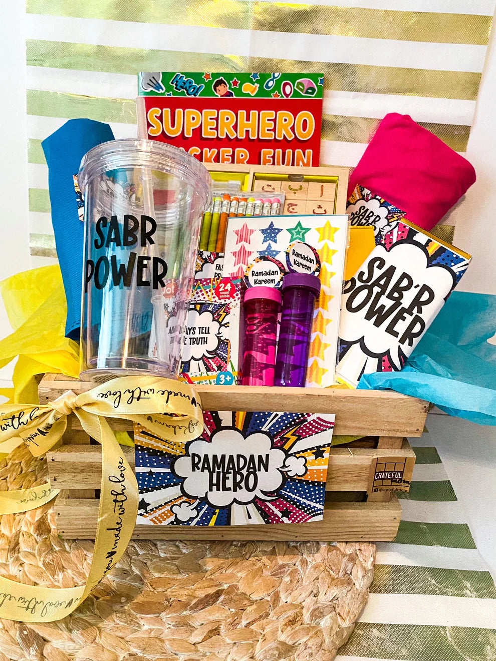 Kids Ramadan Hero Sabr Crate - MEDIUM