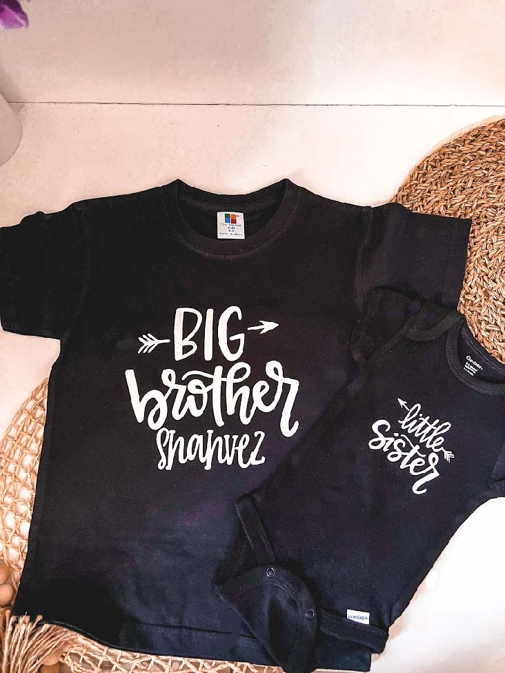Big Sis/Big bro shirt for siblings