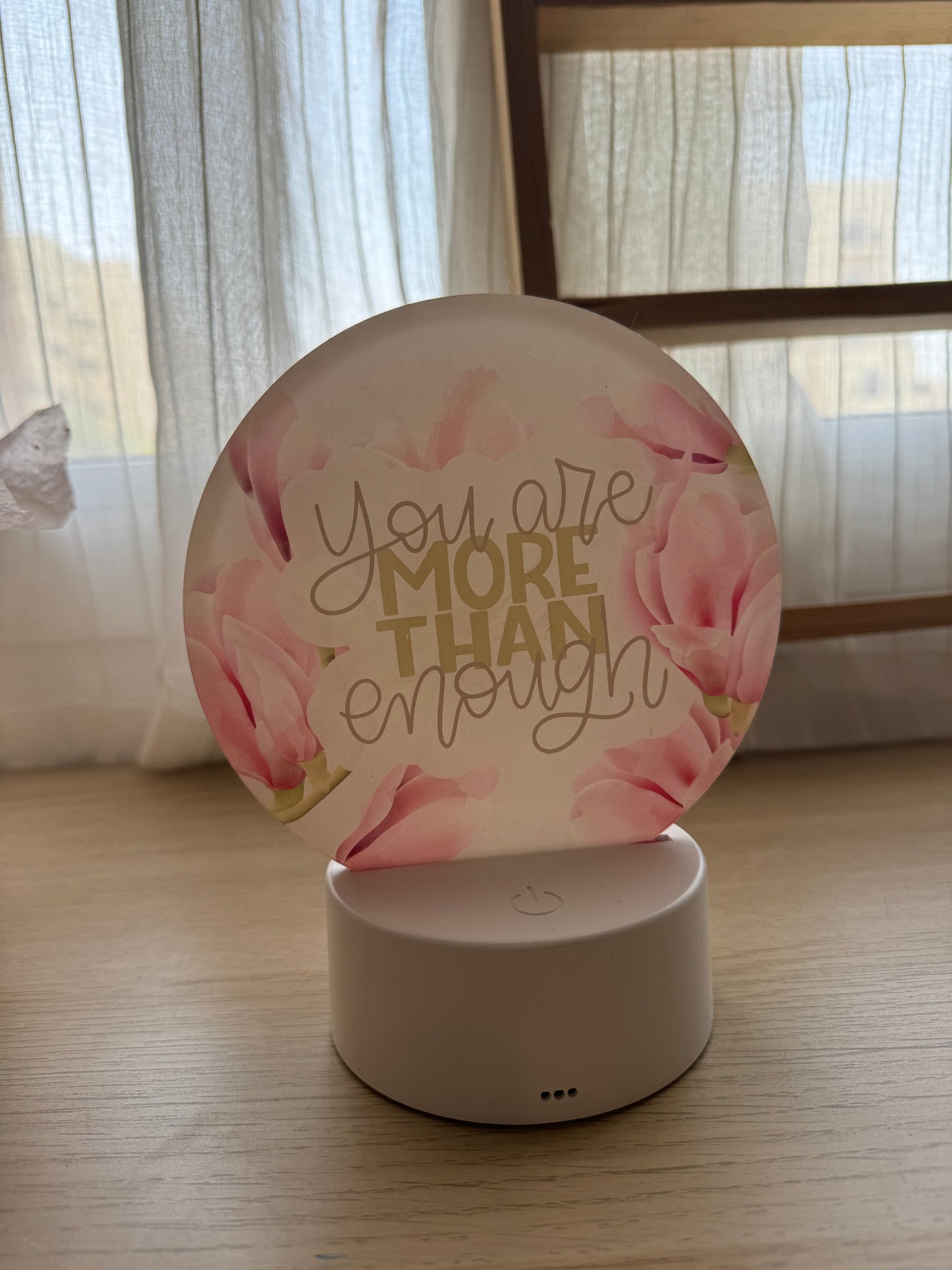 Personalized night light with remote