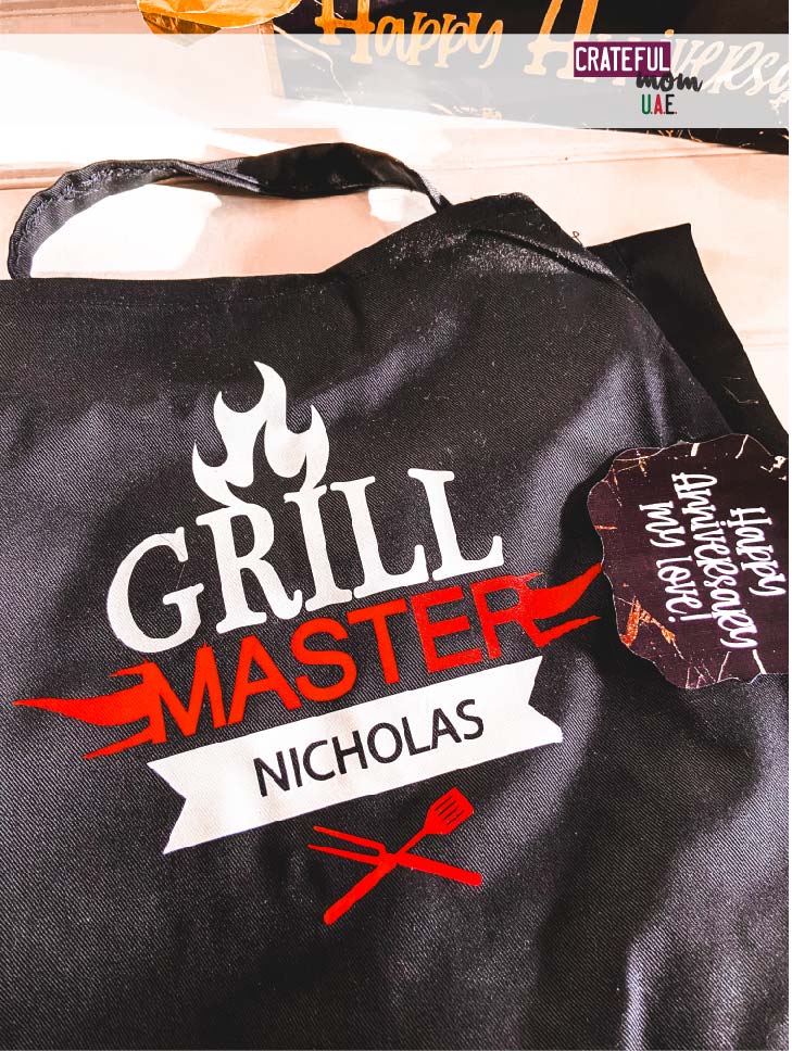 Personalized apron