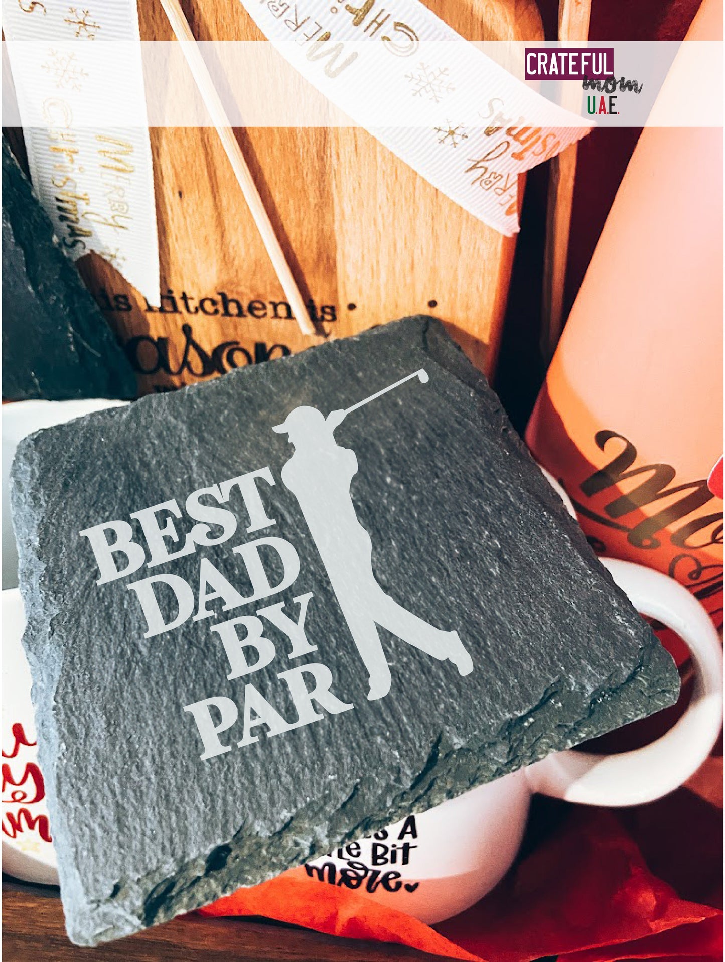 Slate coasters